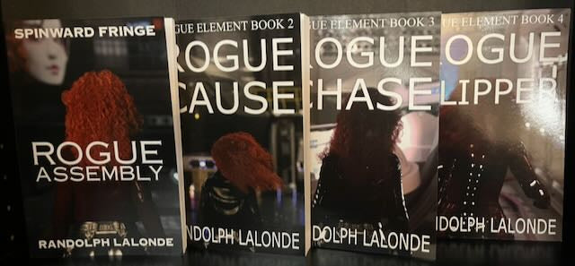 The Rogue Element Quartet - Books 1-4 - Signed Printed Editions