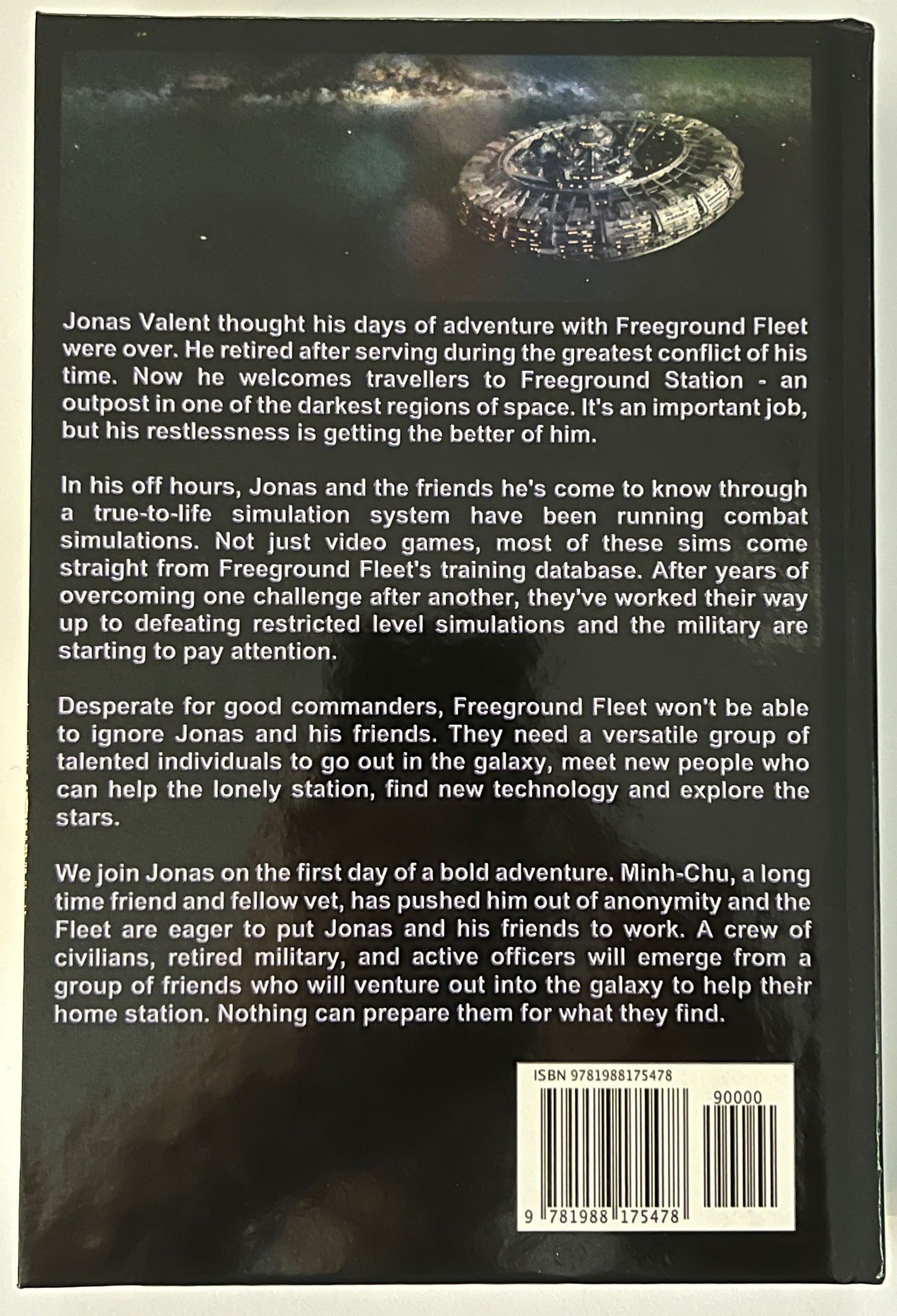 Spinward Fringe Beginnings Signed Hardcover Set (Origins, Resurrection, Rogue Assembly, Psycho Electric)