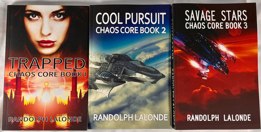 Chaos Core Books 1, 2 & 3 in Print, Signed